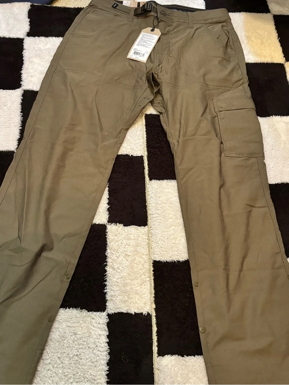 Men's Olive Cargo Pants